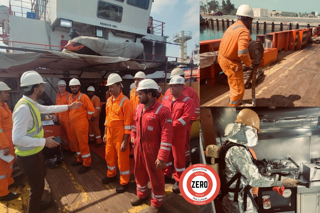 Setting Sail for Safety: Actual Drills